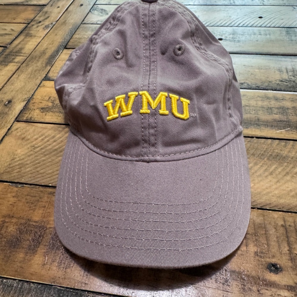 Legacy WMU Western Michigan University Hat Mens OS Brown Solid Adjustable Cap